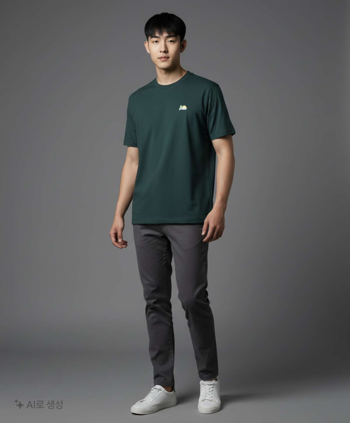 코오롱스포츠(KOLON SPORT) 남녀공용 캠핑 우븐 그래픽 티셔츠_TLTCM23841DGR XL