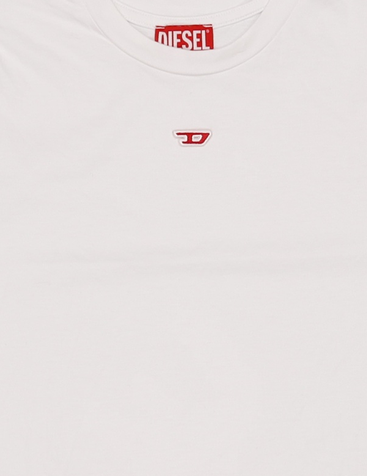 디젤(DIESEL) T REG D 반팔 티셔츠 - 화이트 / A051020GRAI100 S