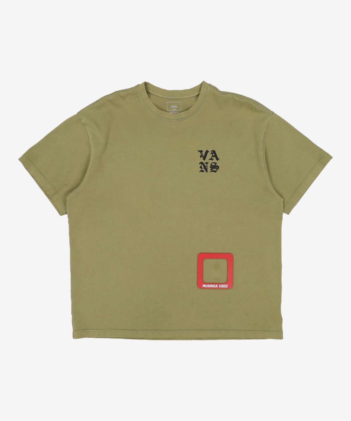 반스(VANS) 반소매 티셔츠 L