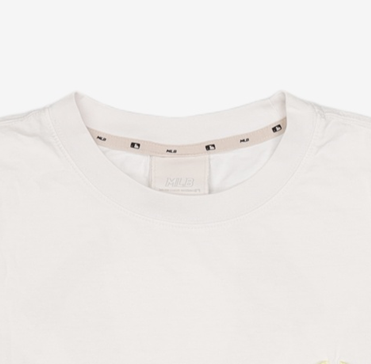 엠엘비(MLB) 모노그램 그라데이션 빅로고 오버핏 반팔 티셔츠 NY (WHITE) L