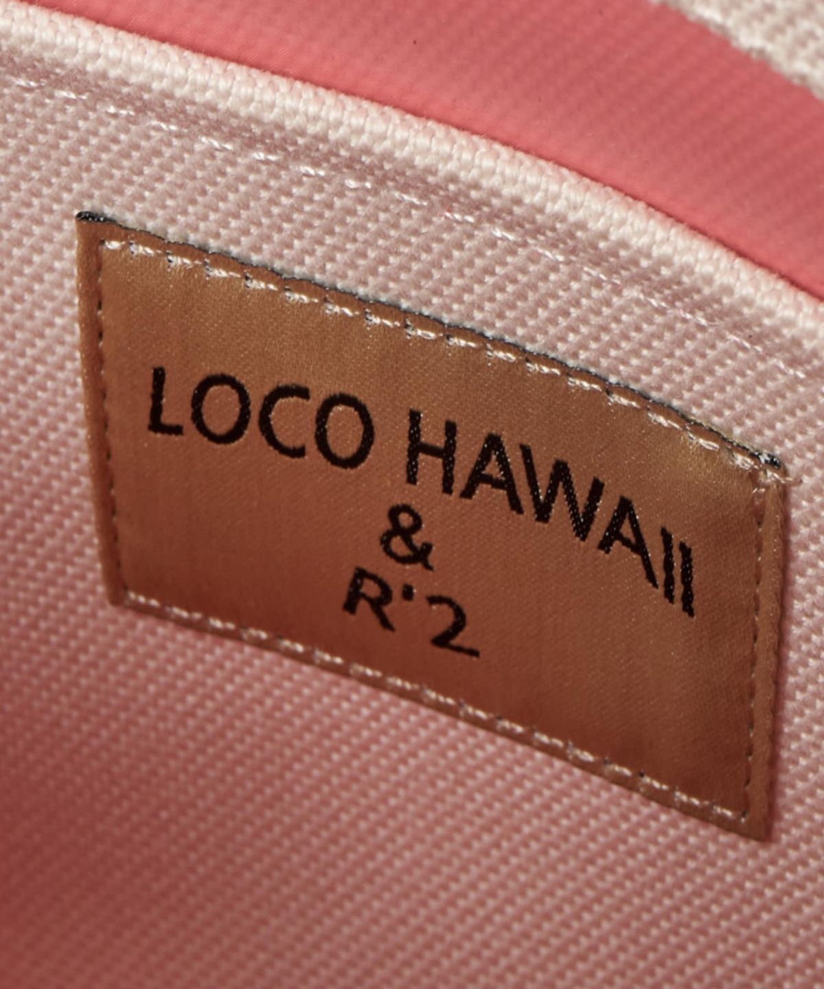 로코하와이(LOCO HAWAII) 알로하 미니 캔버스 토트백 아이보리