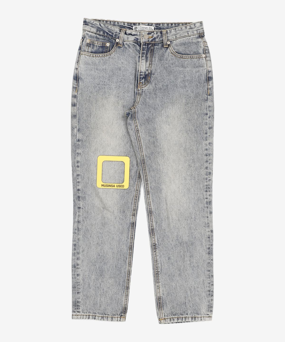 86로드(86ROAD) PALE BLUE CHIP / CROP TAPERED 28