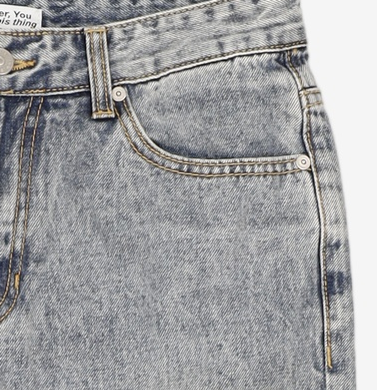86로드(86ROAD) PALE BLUE CHIP / CROP TAPERED 28