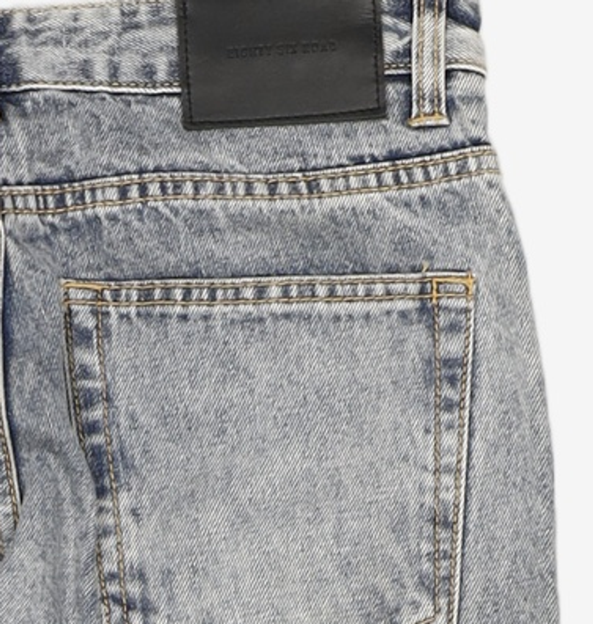 86로드(86ROAD) PALE BLUE CHIP / CROP TAPERED 28