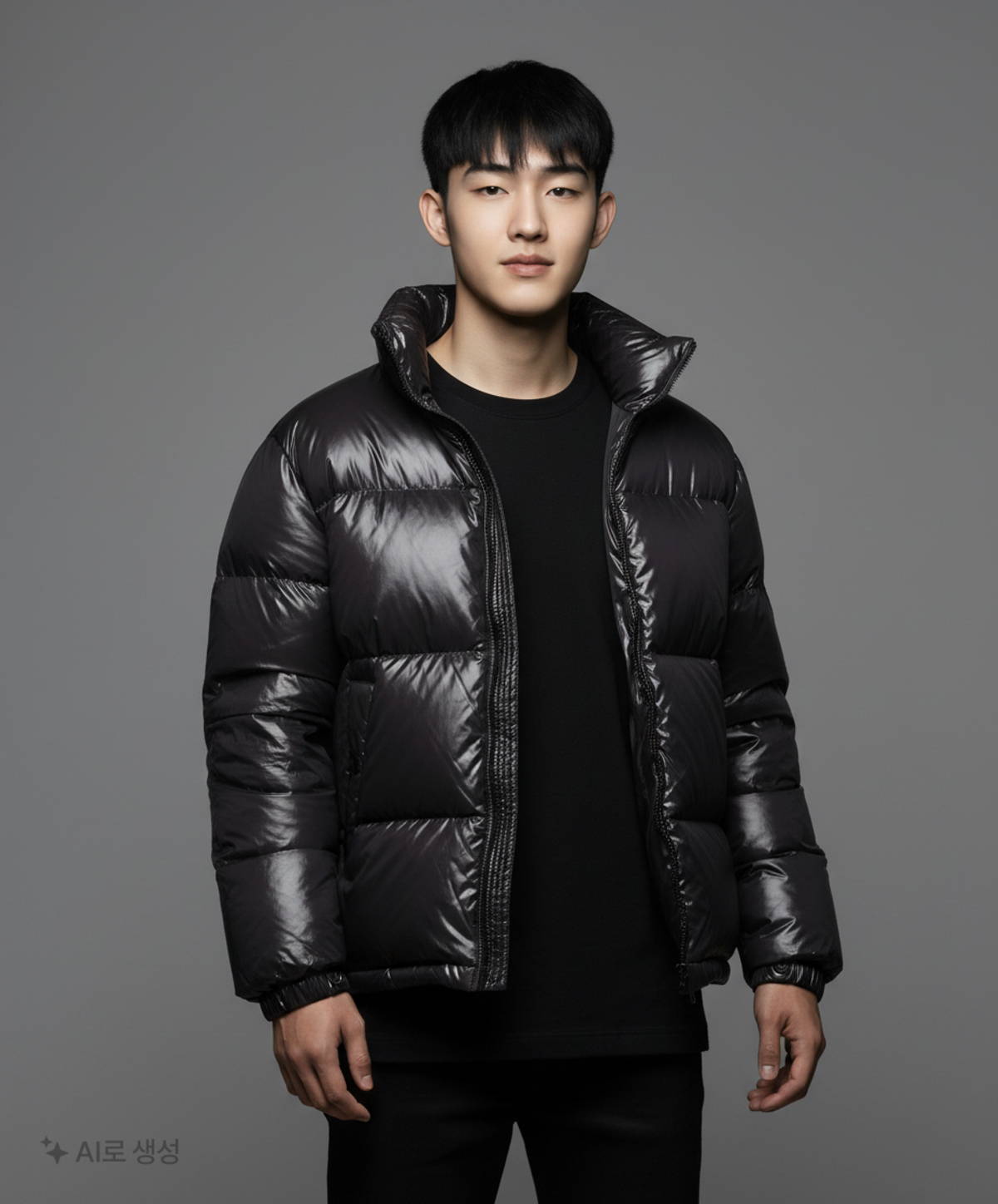 플랙(PLAC) 하이 넥 다운 점퍼 (3color) M