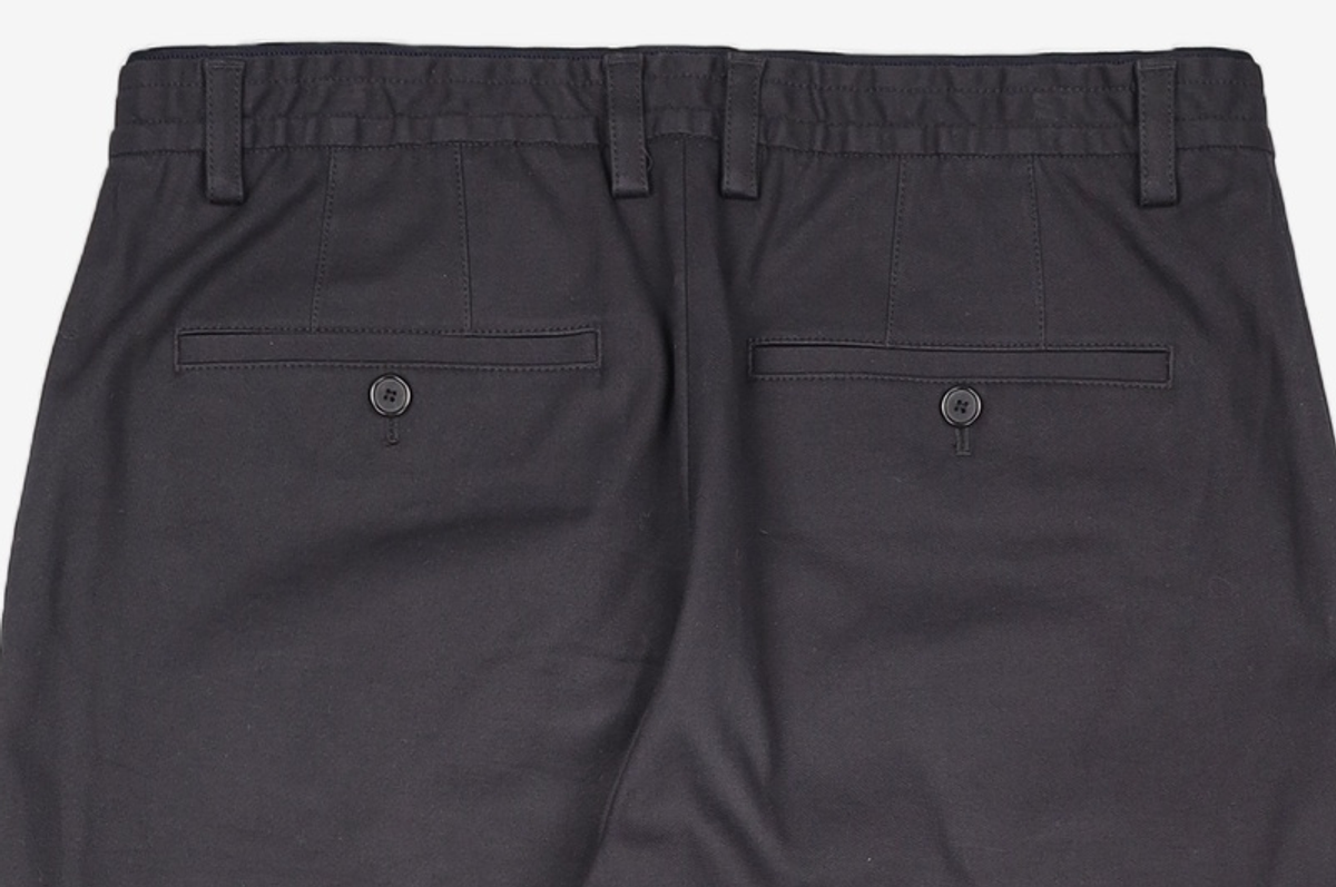 커스텀멜로우(CUSTOMELLOW) cotton banding straight pants CWPAS24142NYX 86-94