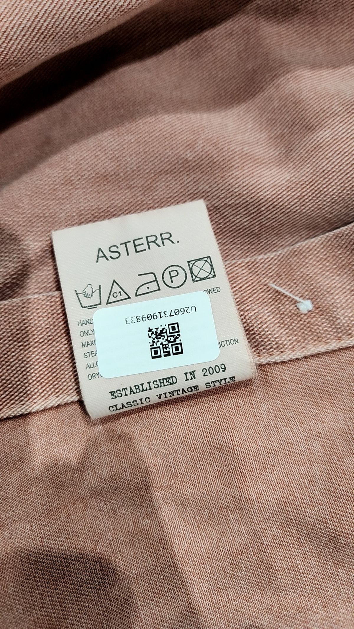 아스터(ASTERR.) 캐주얼 셔츠 FREE
