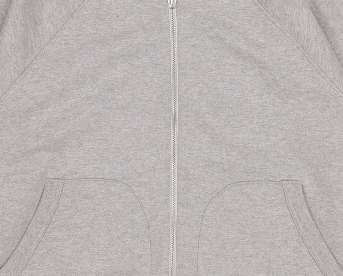 프리즘웍스(FRIZMWORKS) RAGLAN ZIP UP SWEAT CARDIGAN _ GRAY M