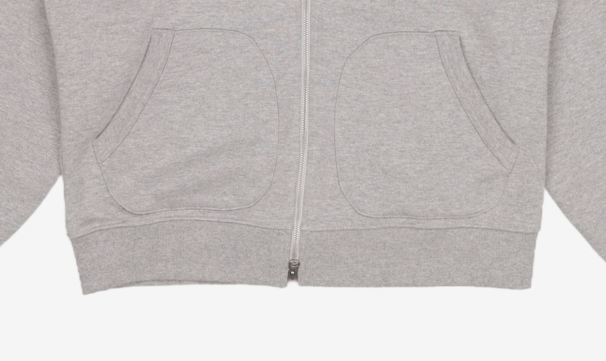 프리즘웍스(FRIZMWORKS) RAGLAN ZIP UP SWEAT CARDIGAN _ GRAY M