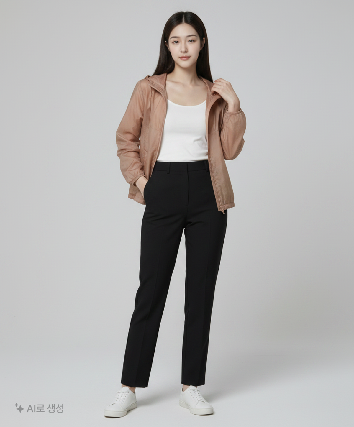 무신사 스탠다드(MUSINSA STANDARD) 나일론/코치 재킷 L