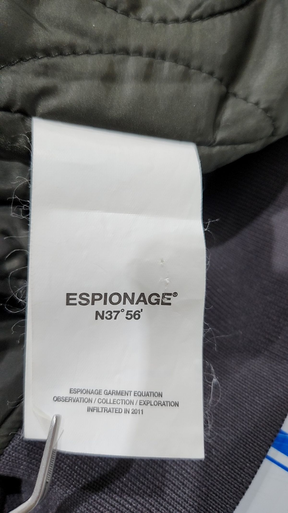에스피오나지(ESPIONAGE) 나일론/코치 재킷 M