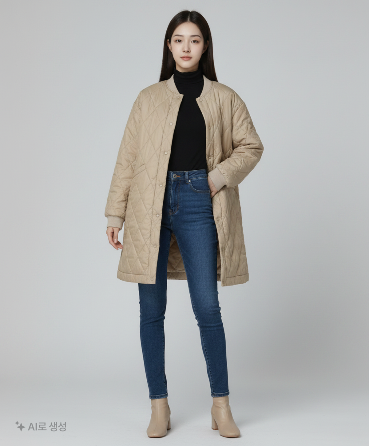 네파(NEPA) 롱 패딩/롱 헤비 아우터 100