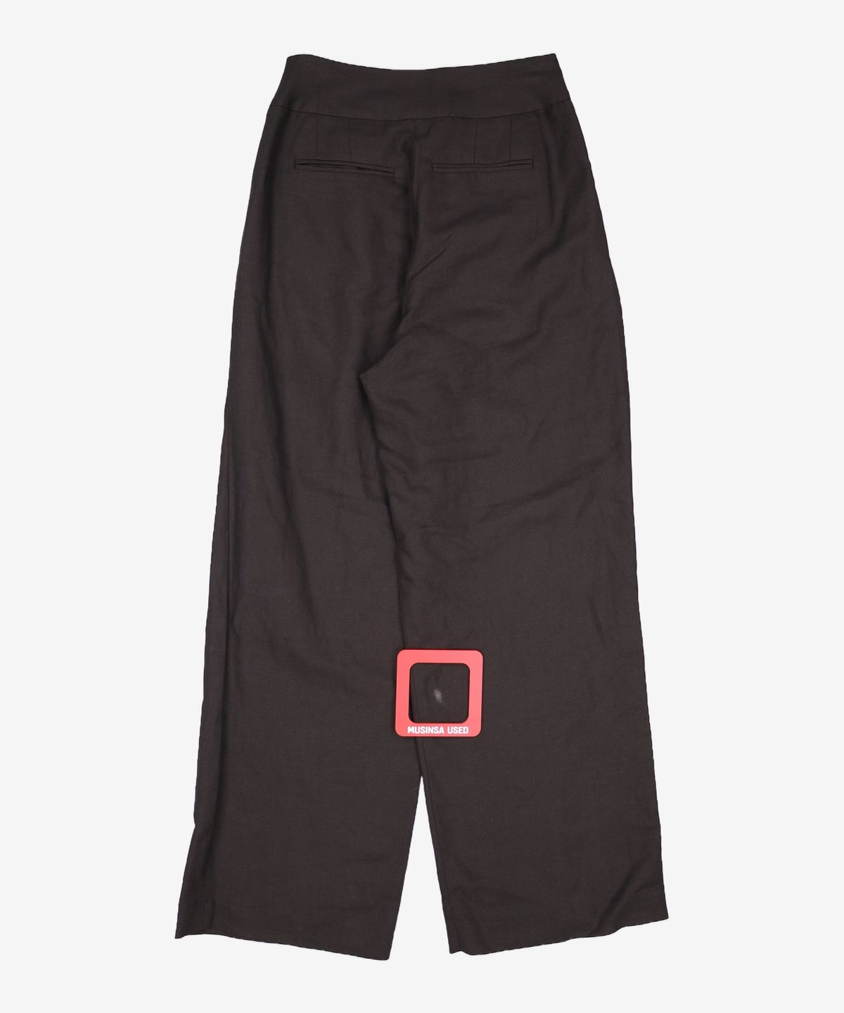 레이브(RAIVE) Linen Wide Pants (Black)_VW8ML0770 01
