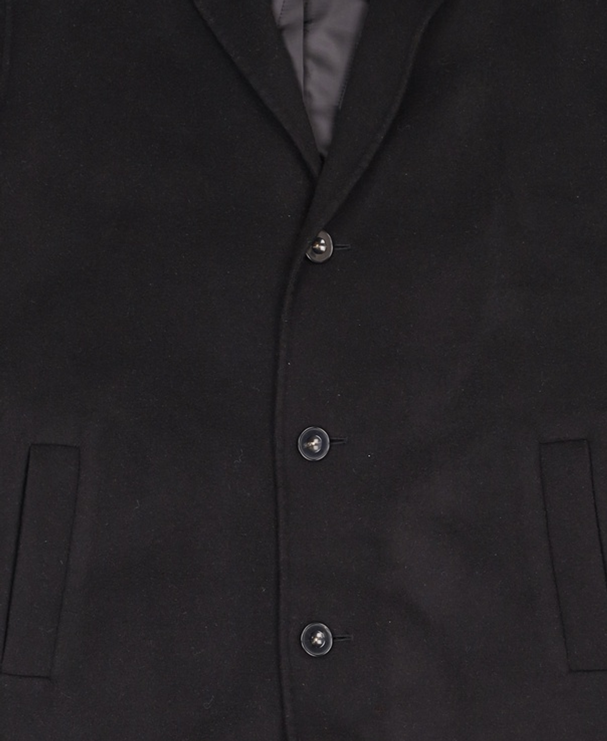 플랙(PLAC) Hand Made Chesterfield Coat_BK (PWOS4CTR80M0C1) L