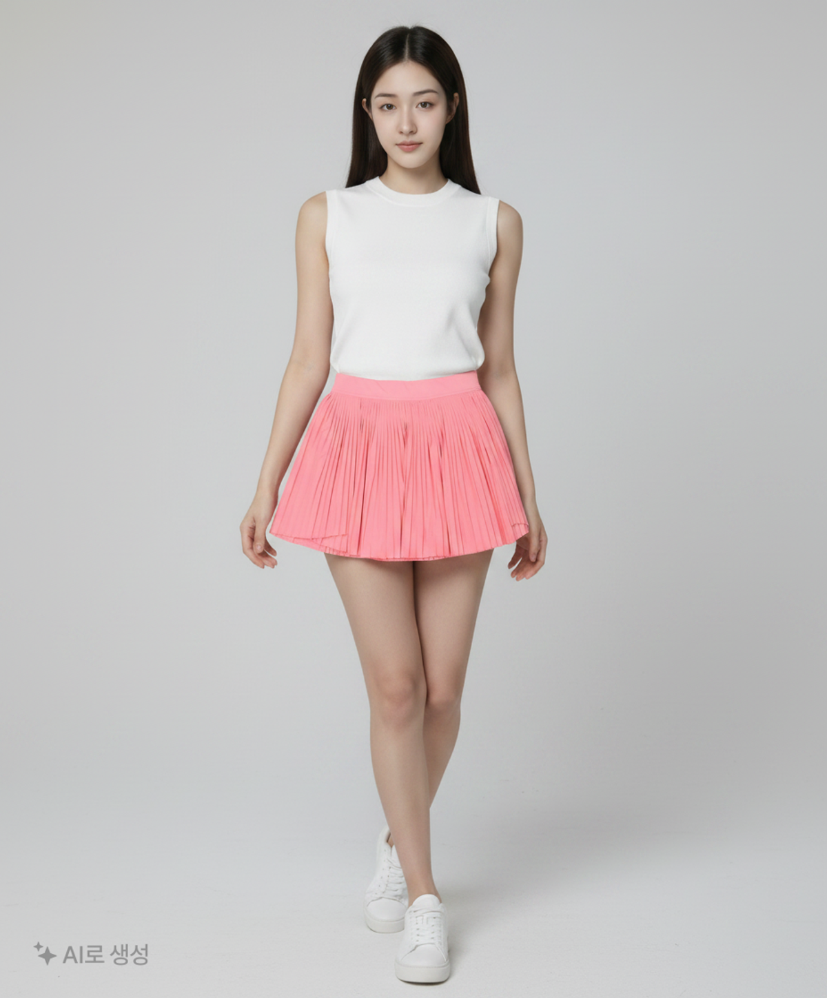 윌슨(WILSON) 마이크로 플리츠 스커트 W (3color) L