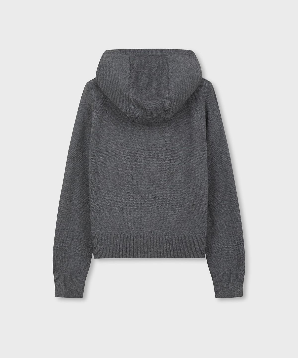 세르지오 타키니(SERGIO TACCHINI) W 울캐시 니트 후드 집업 (D.Charcoal Grey)