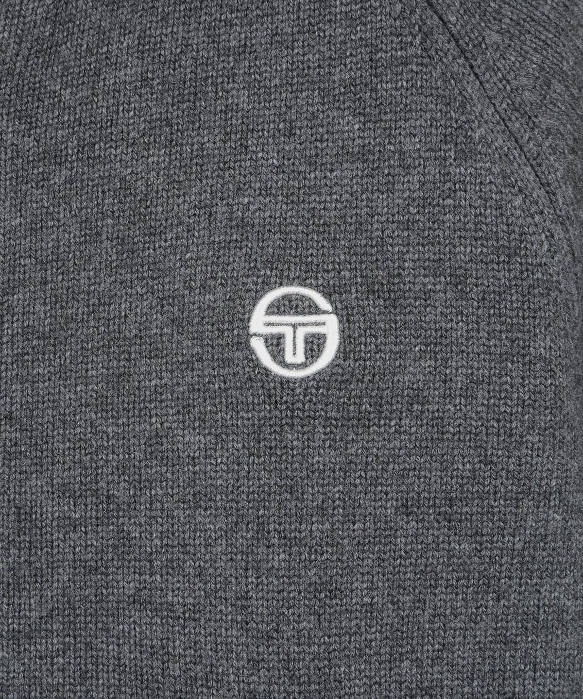 세르지오 타키니(SERGIO TACCHINI) W 울캐시 니트 후드 집업 (D.Charcoal Grey)