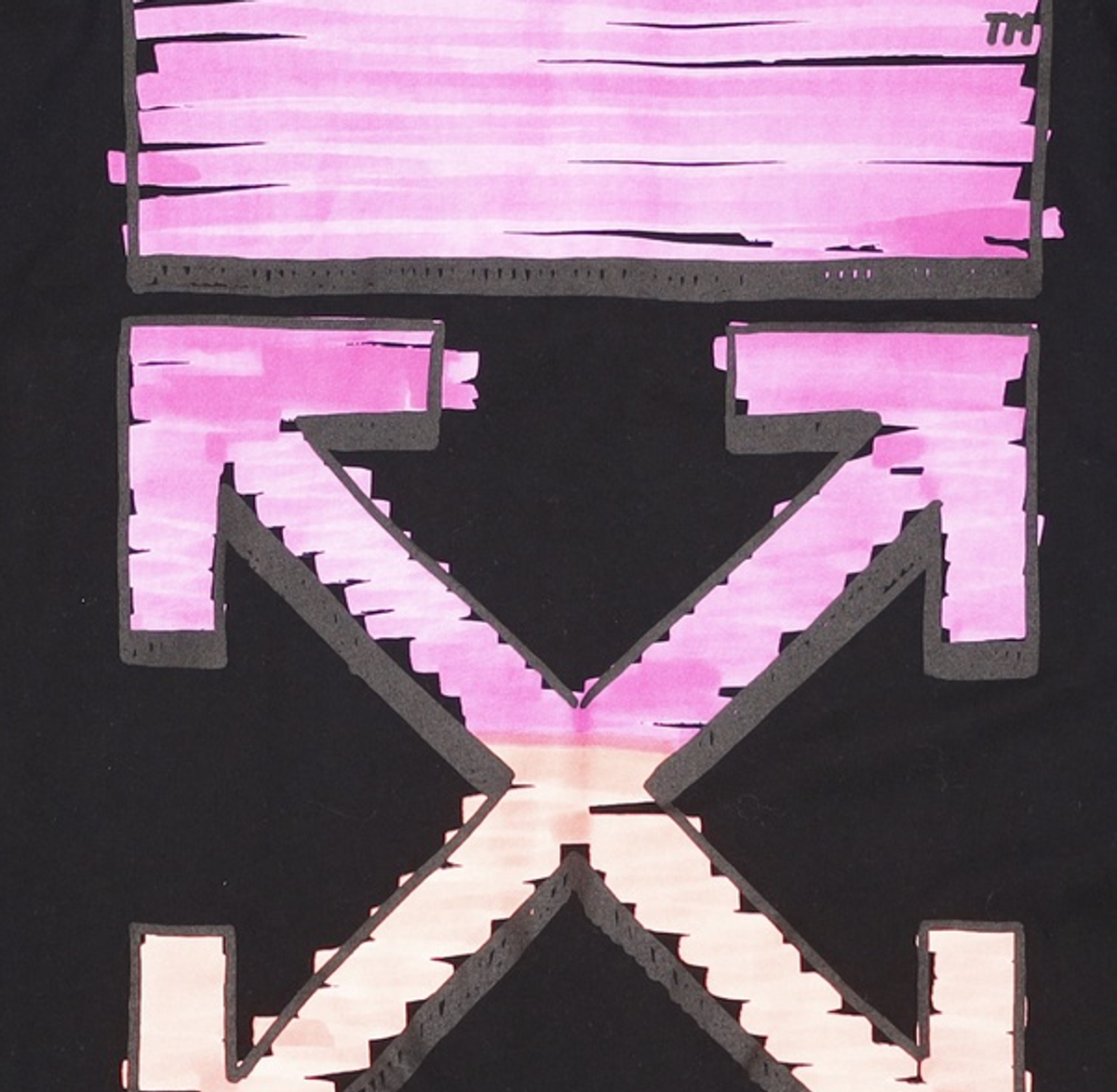 오프화이트(OFF-WHITE) 긴소매 티셔츠 S