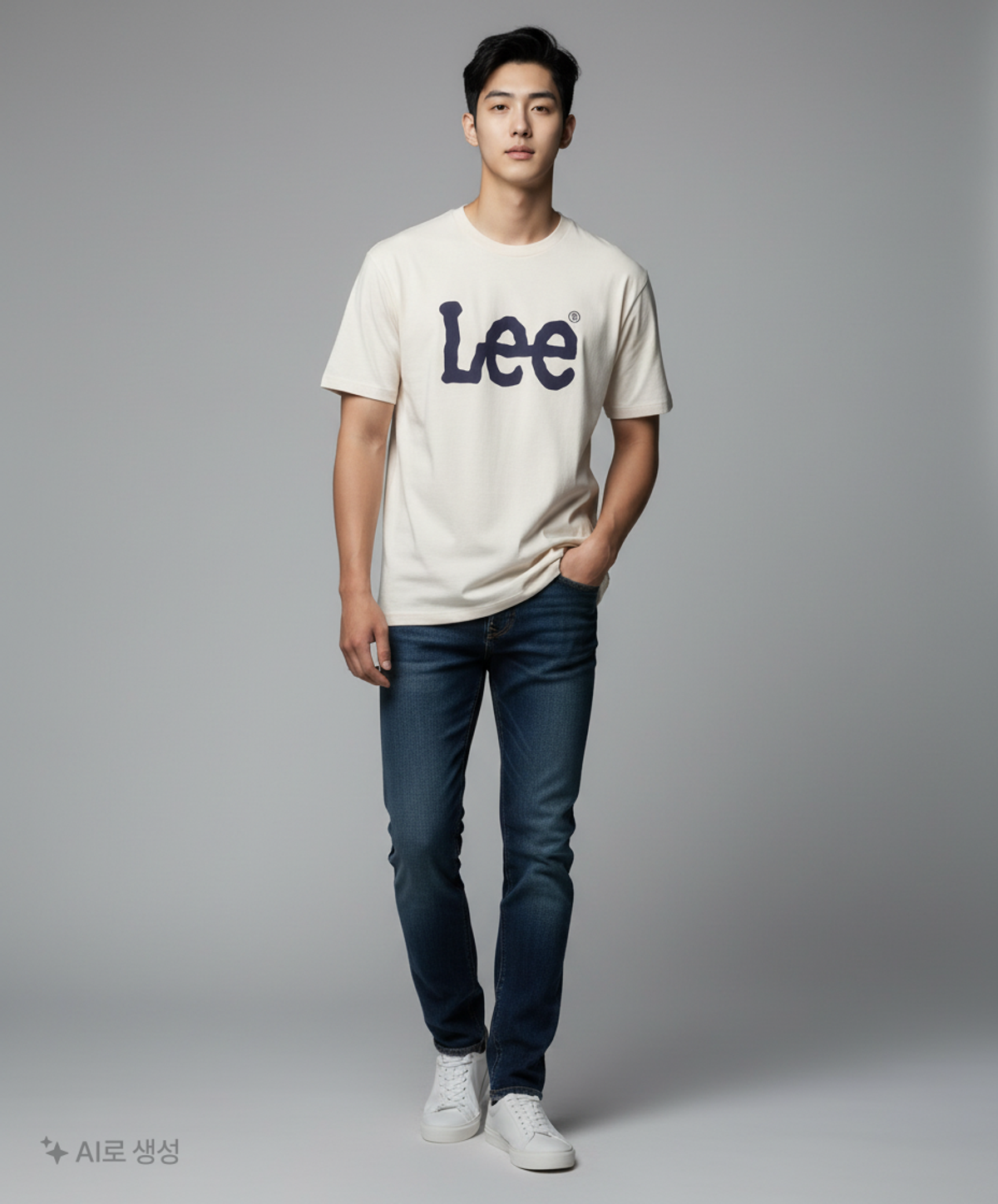 리(LEE) 반소매 티셔츠 L