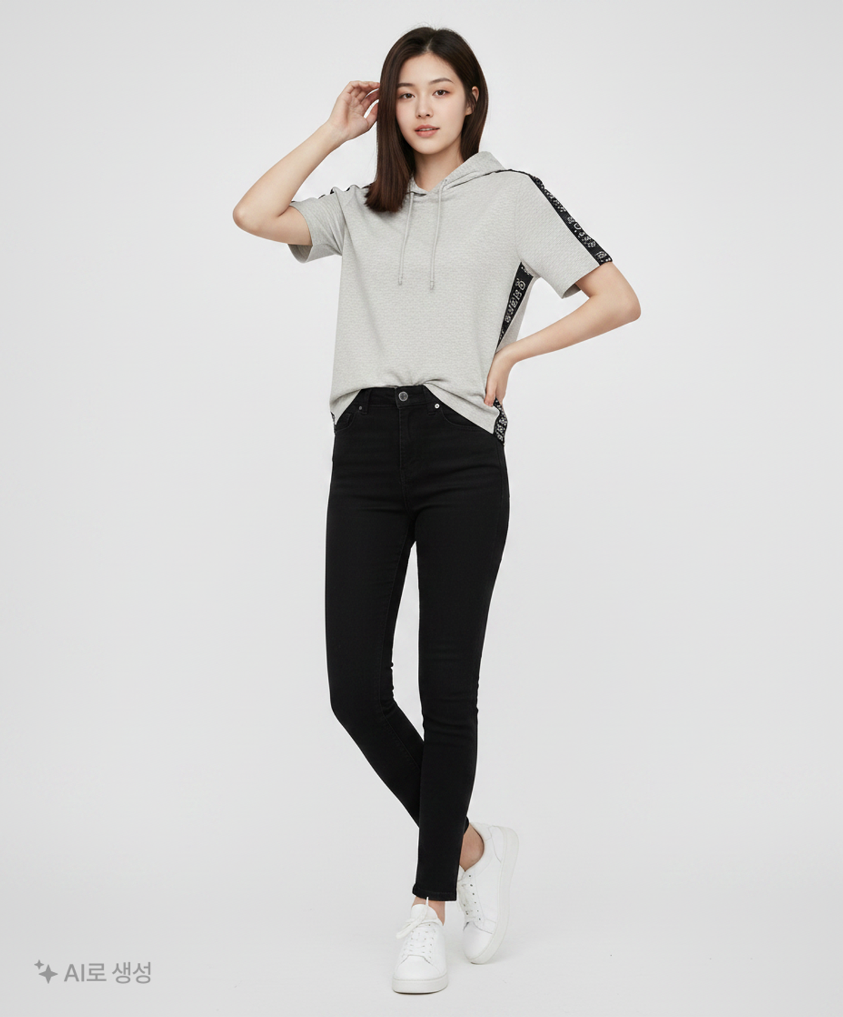 게스(GUESS) 후드 티셔츠 XS