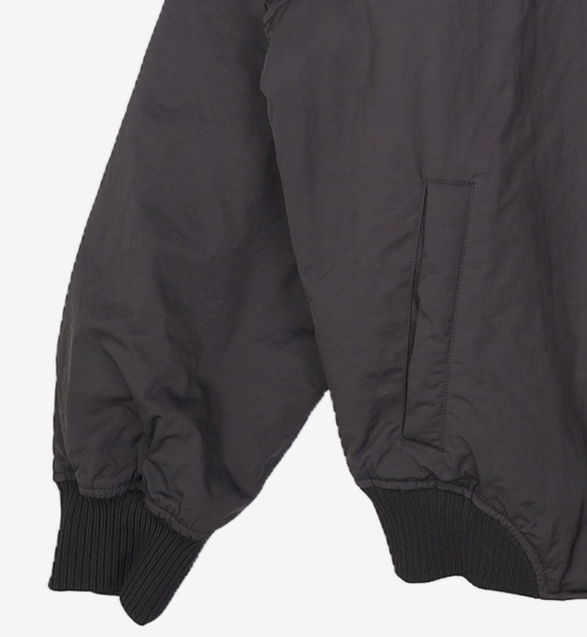 낫온리포투데이(NOT ONLY FOR TODAY) 패디드 MA-1 자켓 [블랙] L