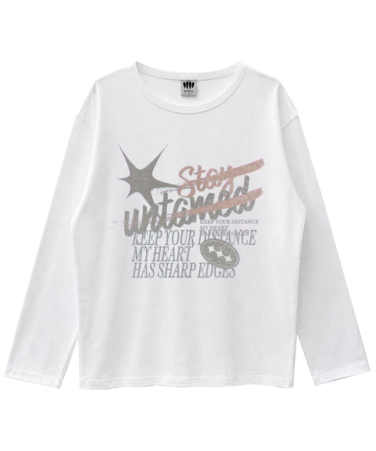 도톤(DOTON) STAY UNTAMED LONG SLEEVE (Oatmeal)