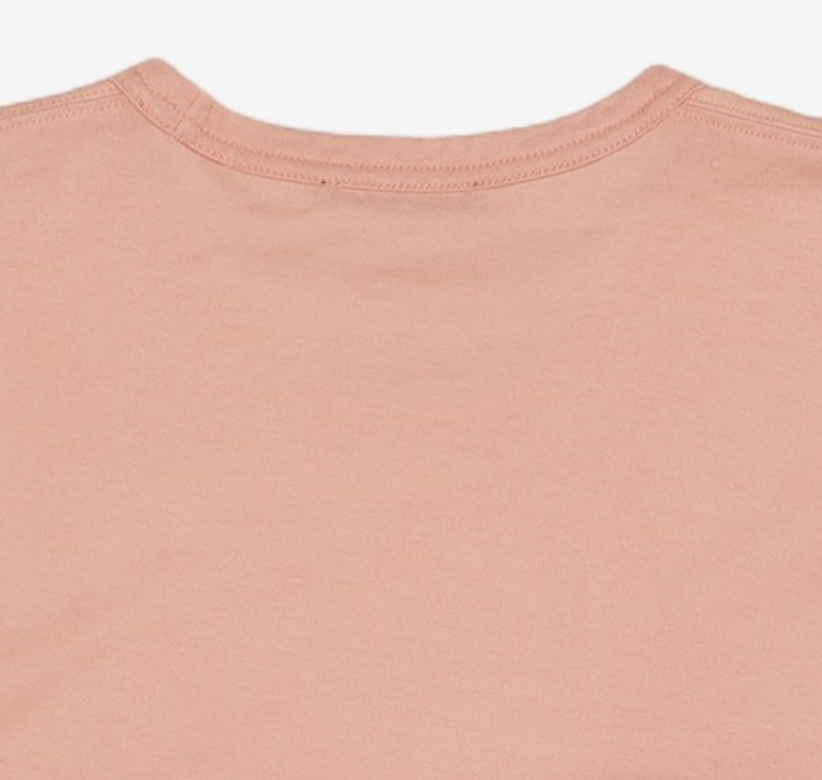 아크네 스튜디오(ACNE STUDIOS) 공용 페이스 패치 반소매 티셔츠 - 파우더 핑크 / 25E173AD5 XS
