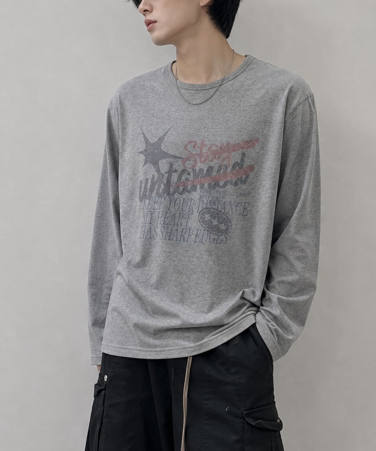 도톤(DOTON) STAY UNTAMED LONG SLEEVE (Black)