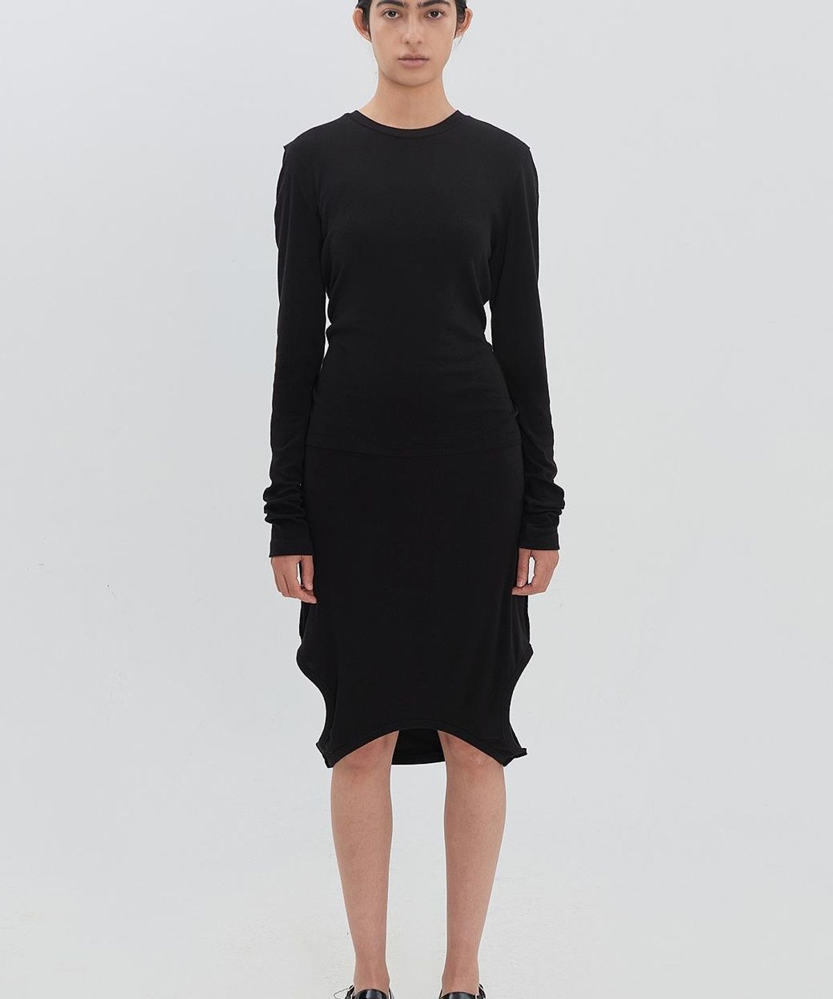 래코드(RECODE) Overlapped Layered Top RJTAM26597BKX