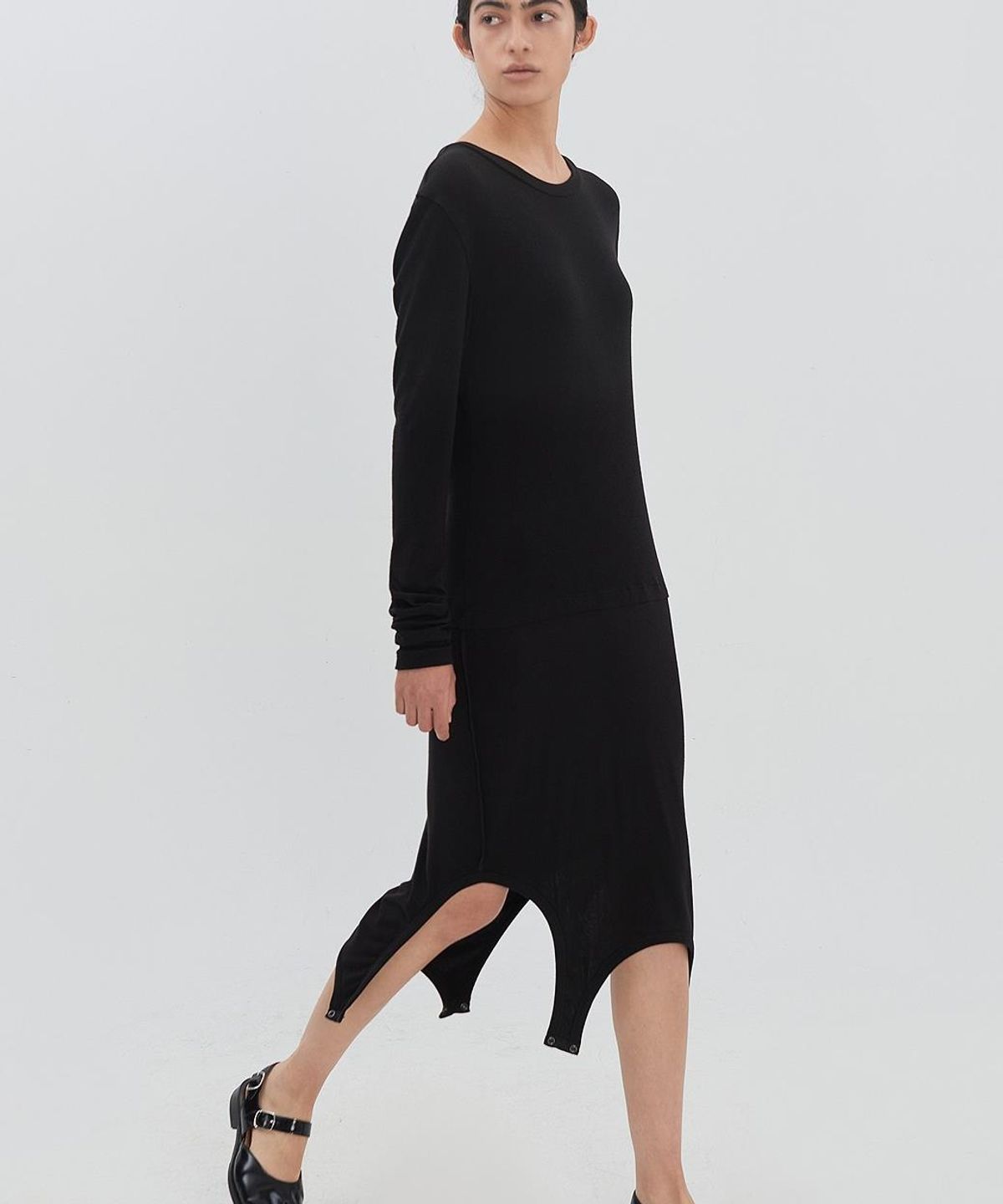 래코드(RECODE) Overlapped Layered Top RJTAM26597BKX