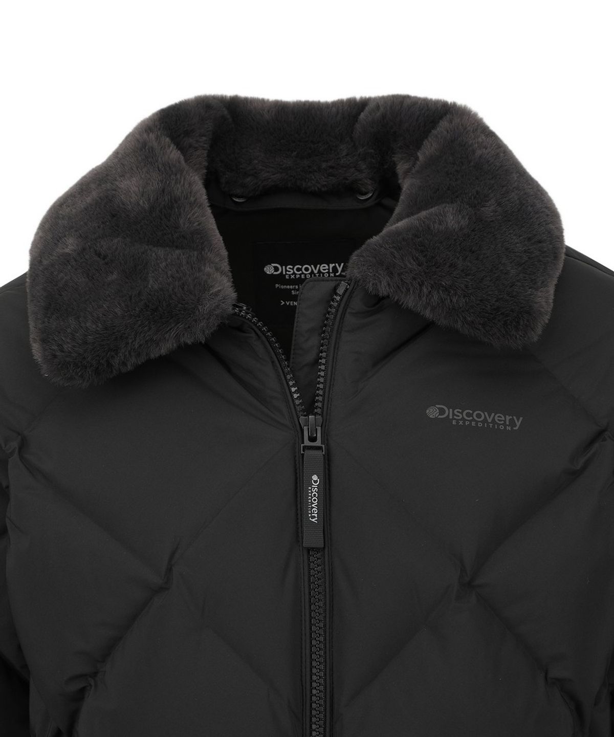 디스커버리 익스페디션(DISCOVERY EXPEDITION) 여성 멜로즈 튜브 다운 경량패딩 (BLACK)