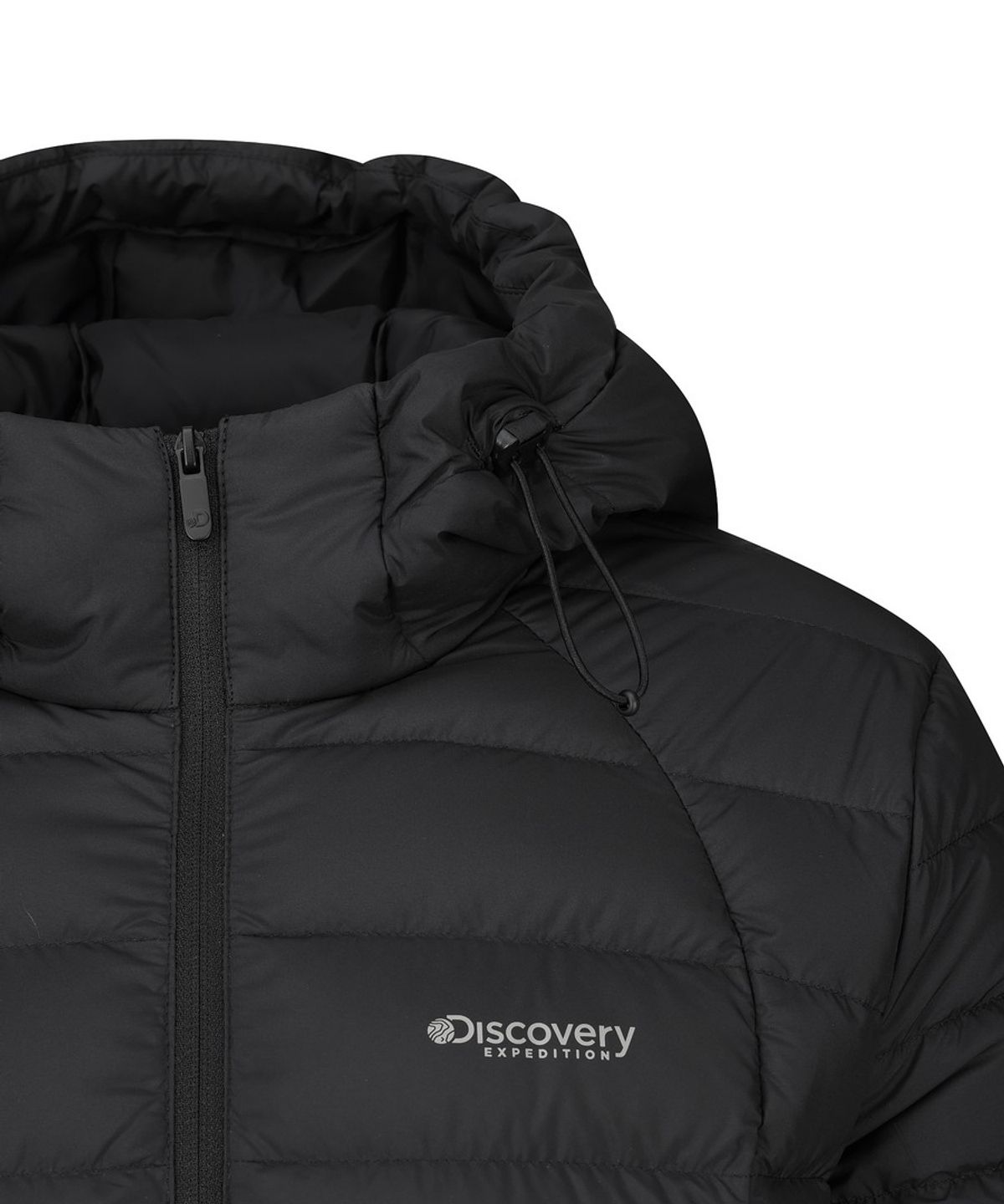 디스커버리 익스페디션(DISCOVERY EXPEDITION) 여성 애슬레져 슬림 다운 경량패딩 (BLACK)