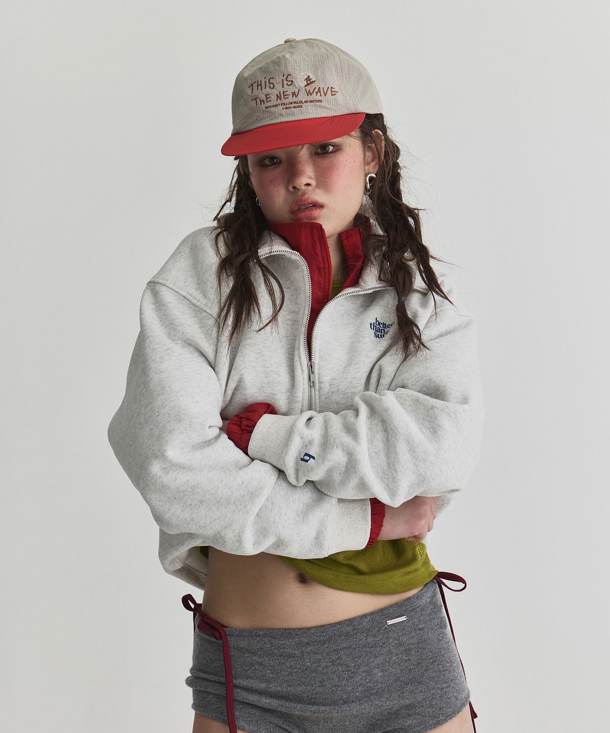 배러댄서프(BETTER THAN SURF) NEW WAVE CAP - RED