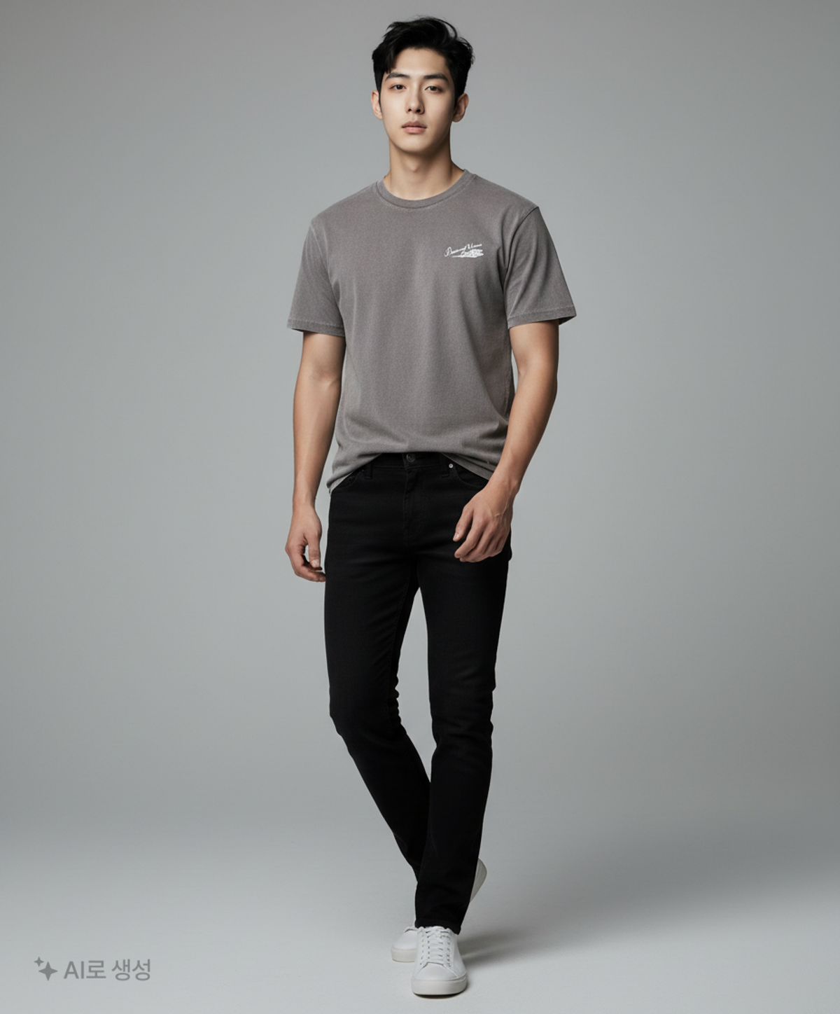 엄브로(UMBRO) 웨이파인더 가먼트다잉 레터링 반팔 티셔츠 차콜(UQ121CRS11) 100