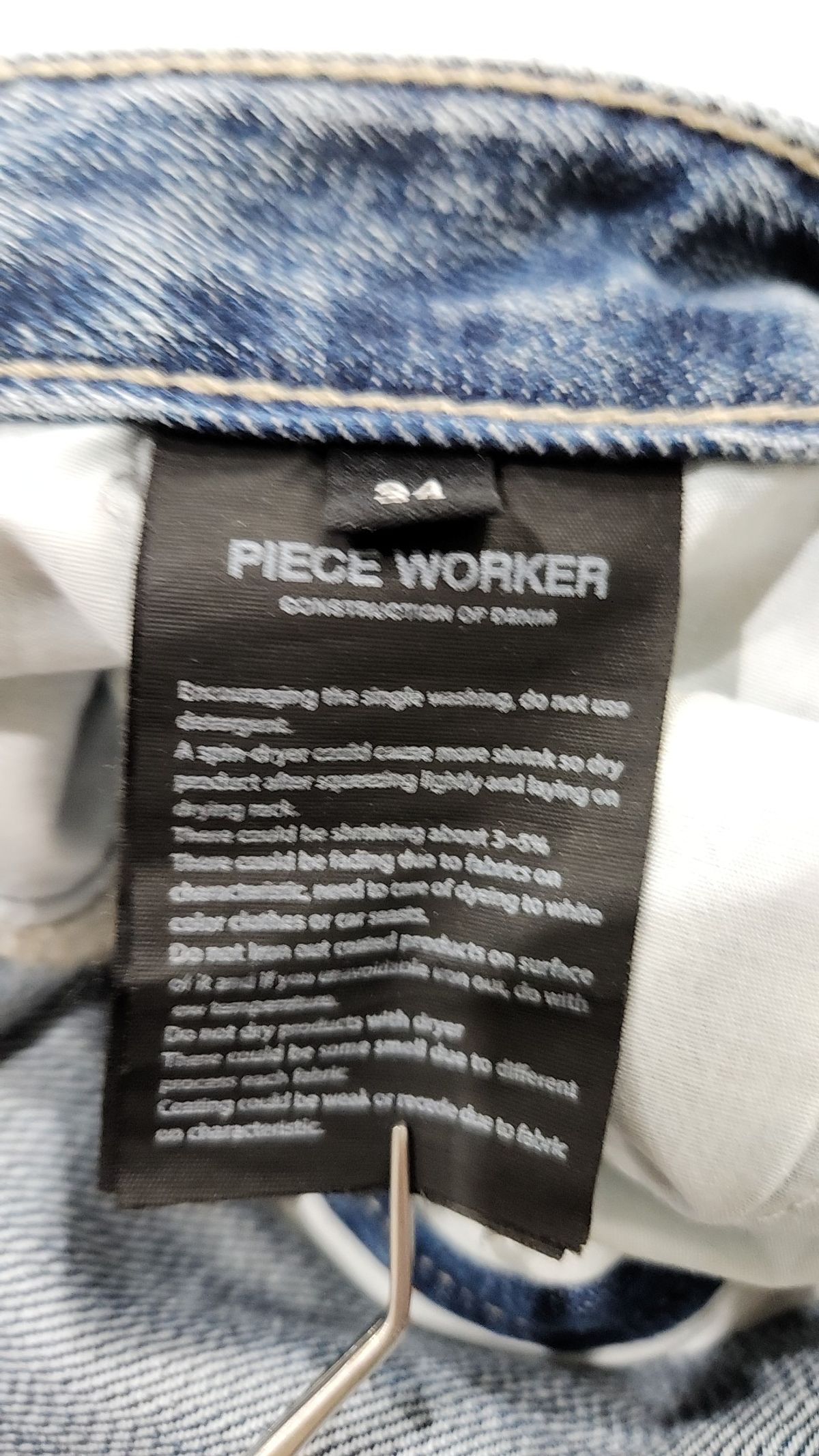 피스워커(PIECE WORKER) Appennino Blue / Semi Wide 34
