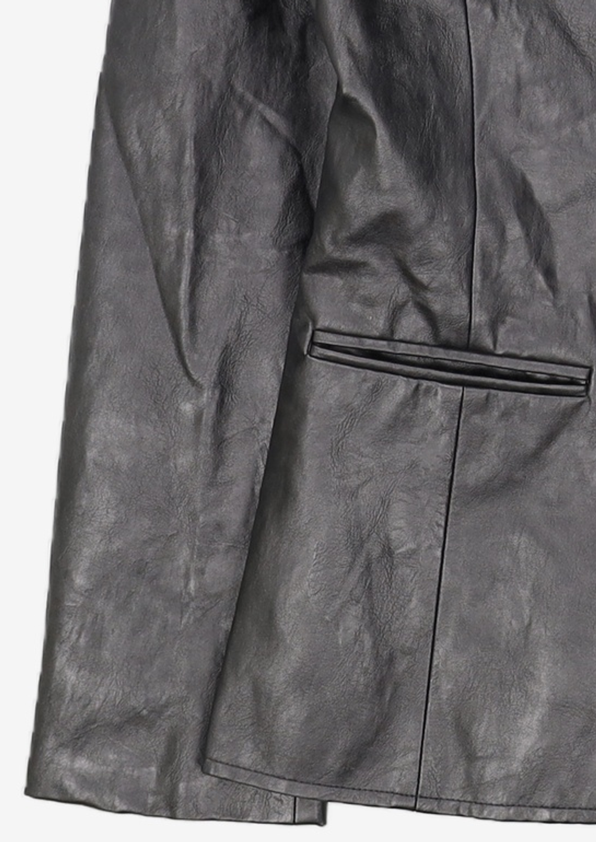 큐리티(CURETTY) C LEATHER PRINCESS LINE JACKET_BLACK M