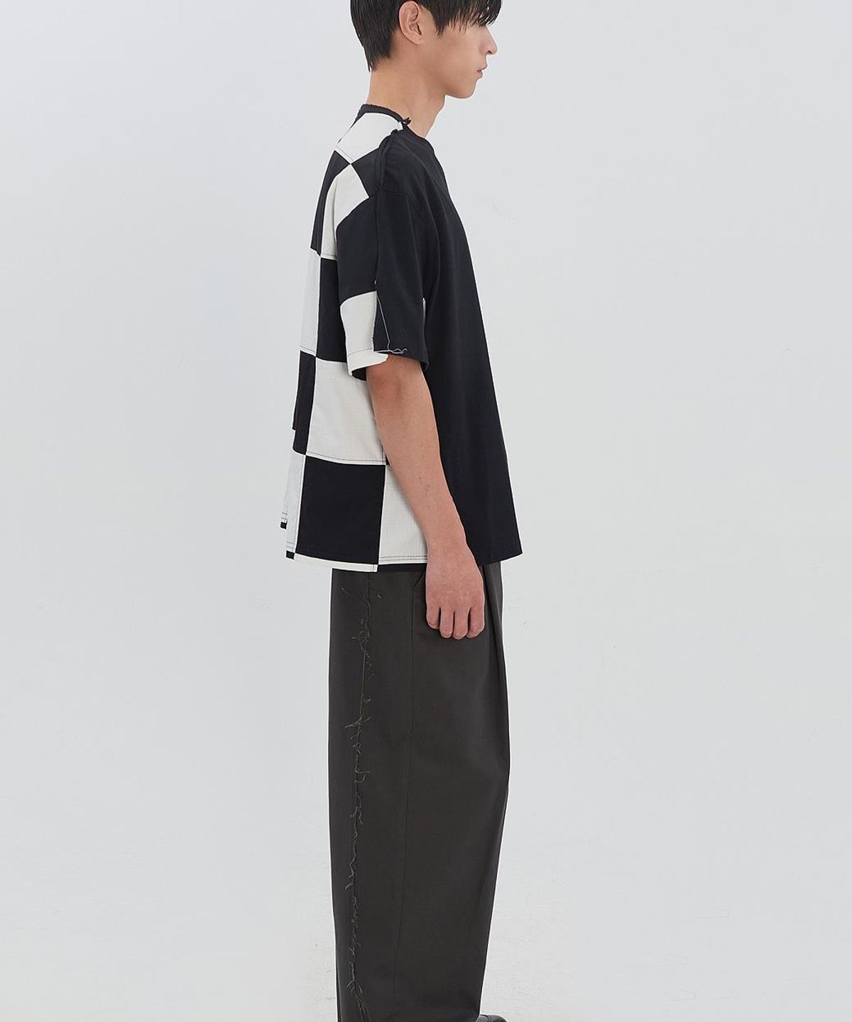 래코드(RECODE) Raw-Edged Pants RJPAM26694GYX
