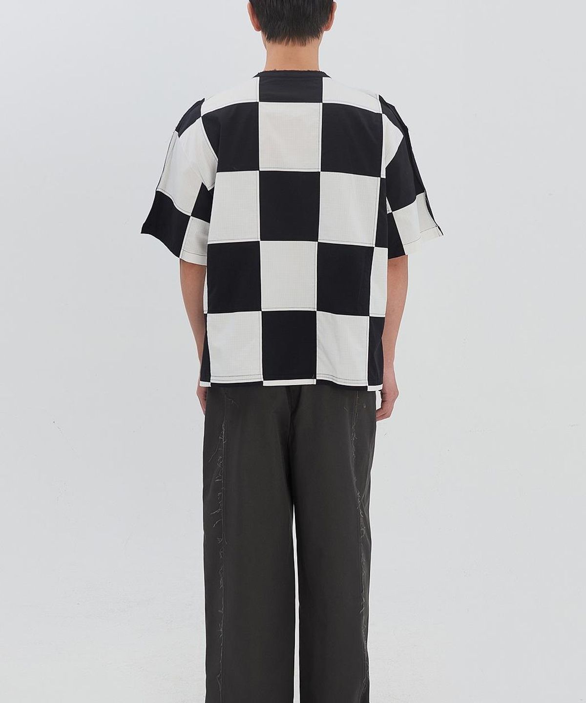 래코드(RECODE) Raw-Edged Pants RJPAM26694GYX