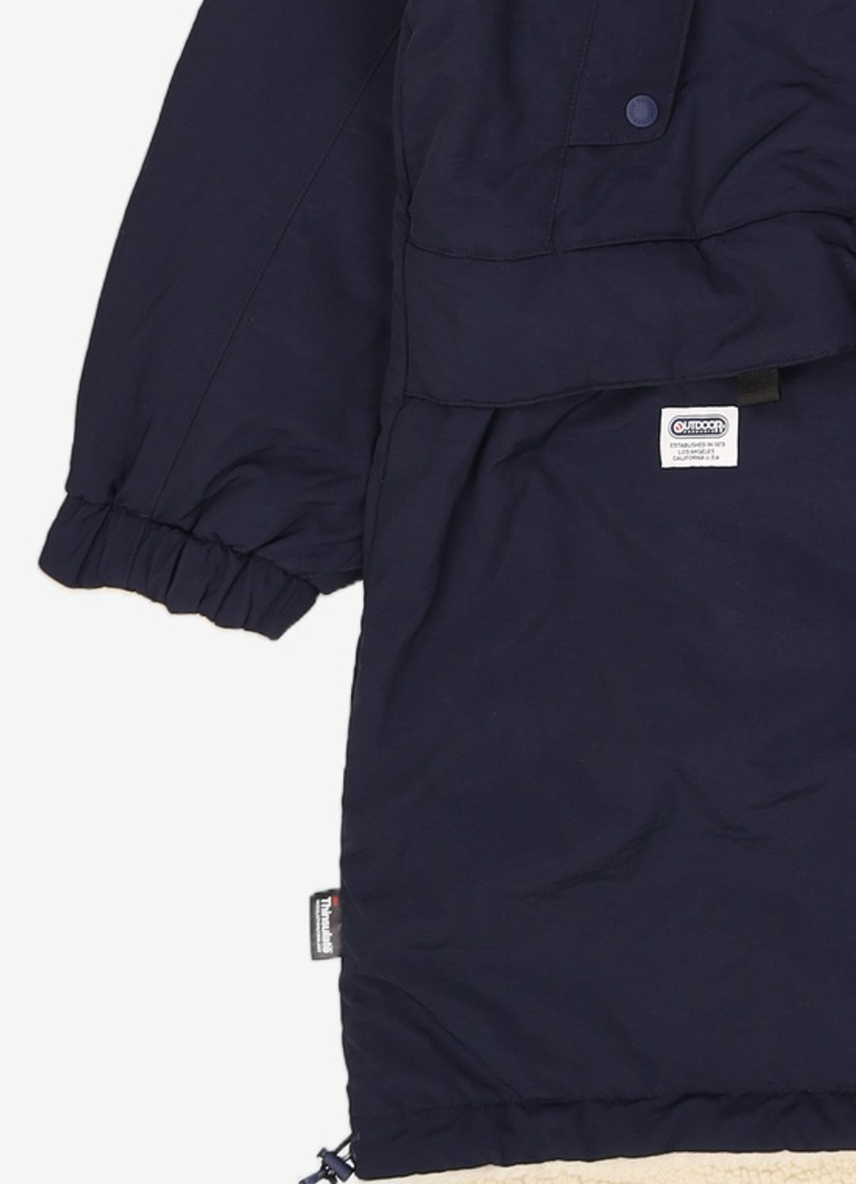 아웃도어 프로덕츠(OUTDOOR PRODUCTS) 리버서블 쉐르파 롱 짚업 점퍼REVERSIBLE LONG SHERPA JP L