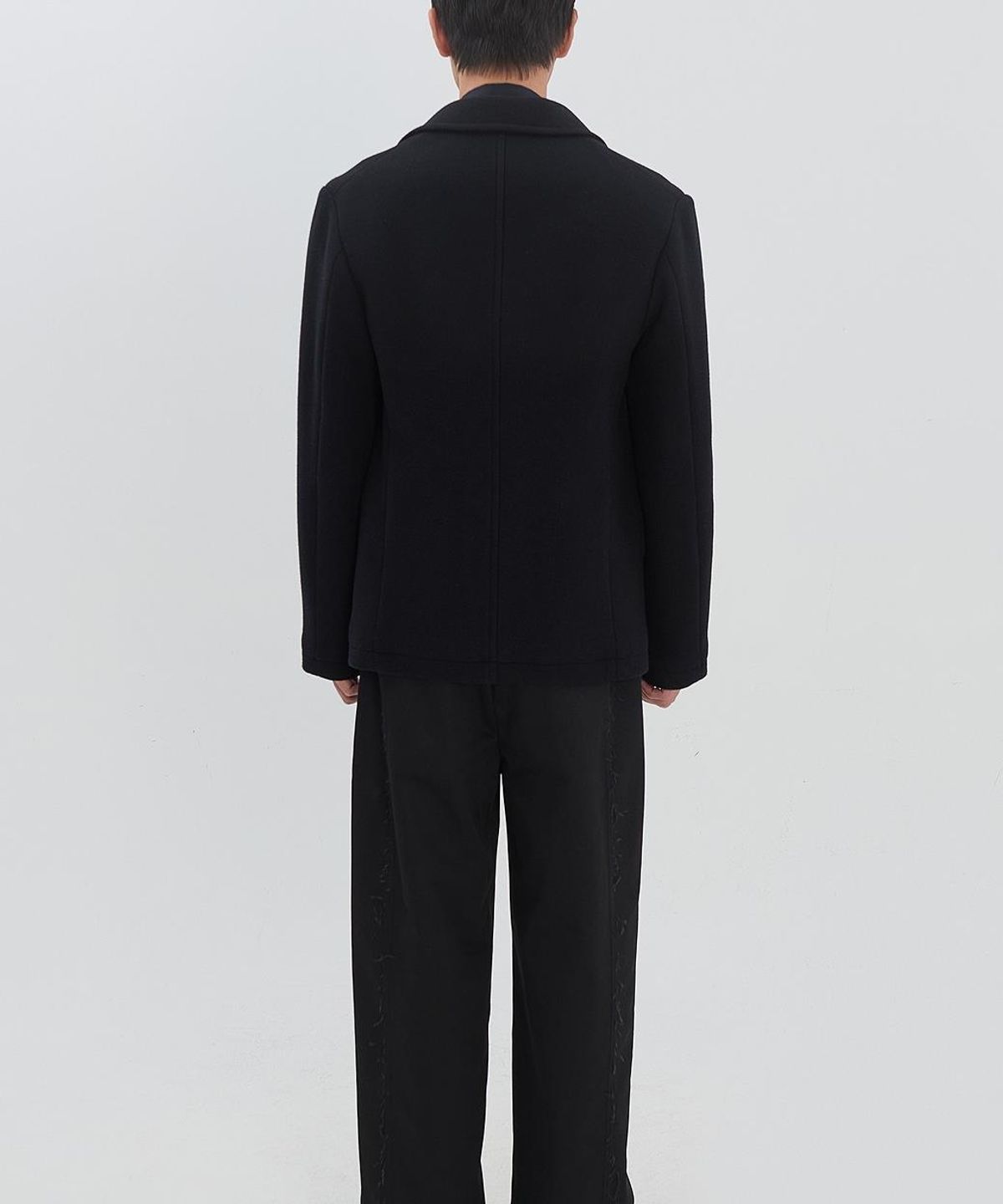 래코드(RECODE) Raw-Edged Pants RJPAM26694BKX