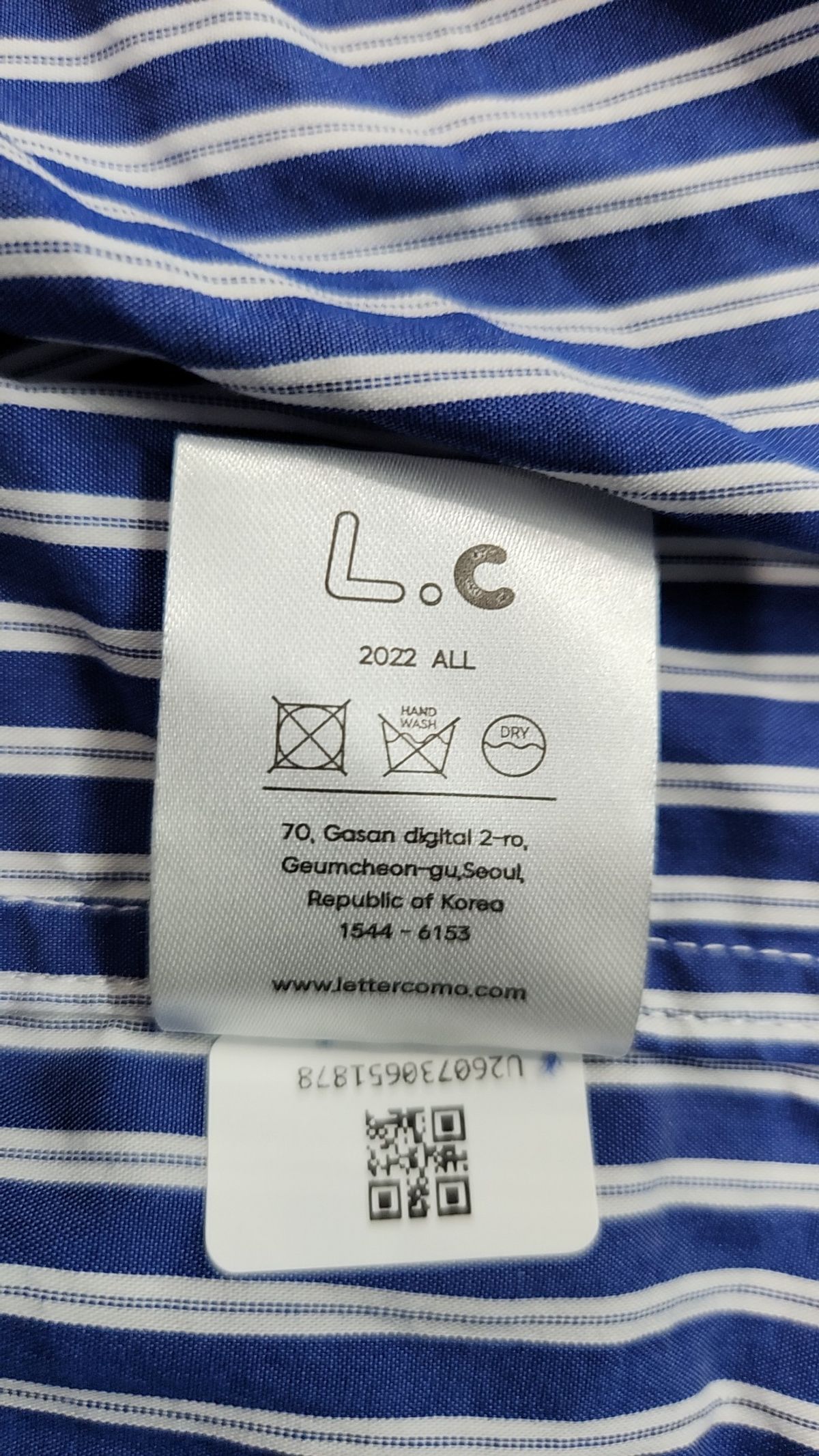 레테르코모(LETTERCOMO) 캐주얼 셔츠 M
