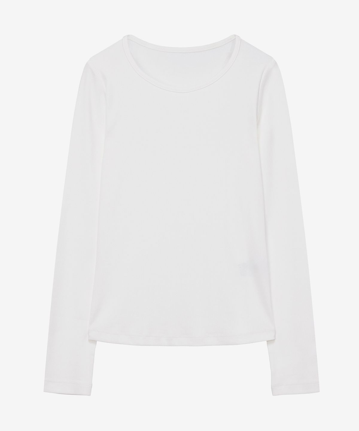 마인드브릿지 우먼(MIND BRIDGE WOMEN) [ON][W]골지 라운드 넥 데일리 긴팔 티셔츠 - 5color