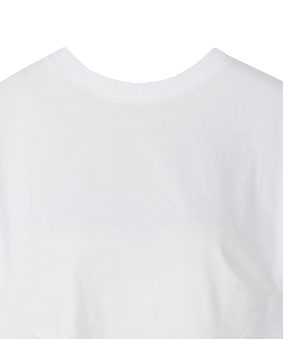 래코드(RECODE) Backward Shoulder Slit Shirring Top RJTAM26596WHX
