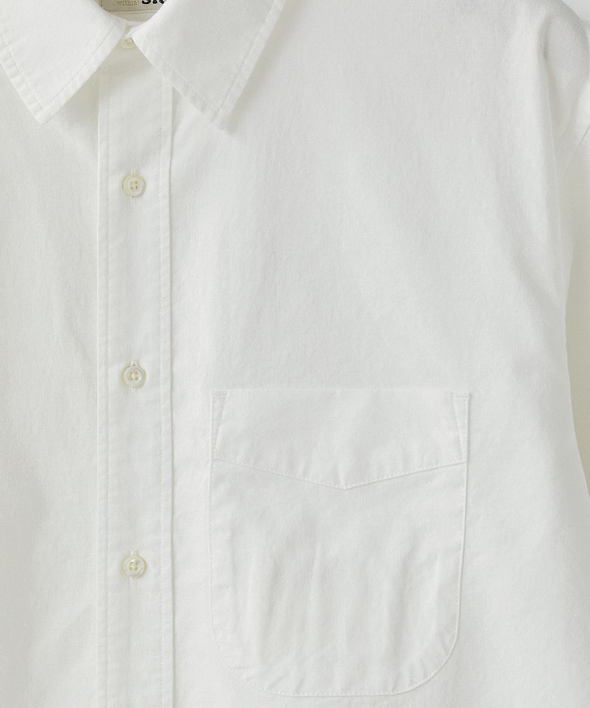 러프사이드(ROUGHSIDE) Unit Shirt Off White
