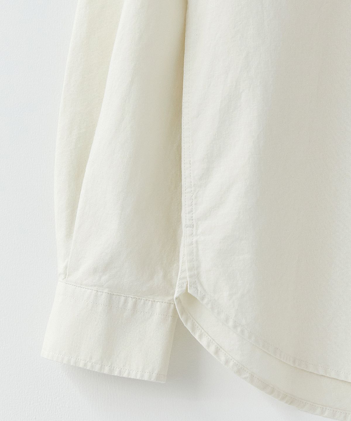 러프사이드(ROUGHSIDE) Unit Shirt Ecru