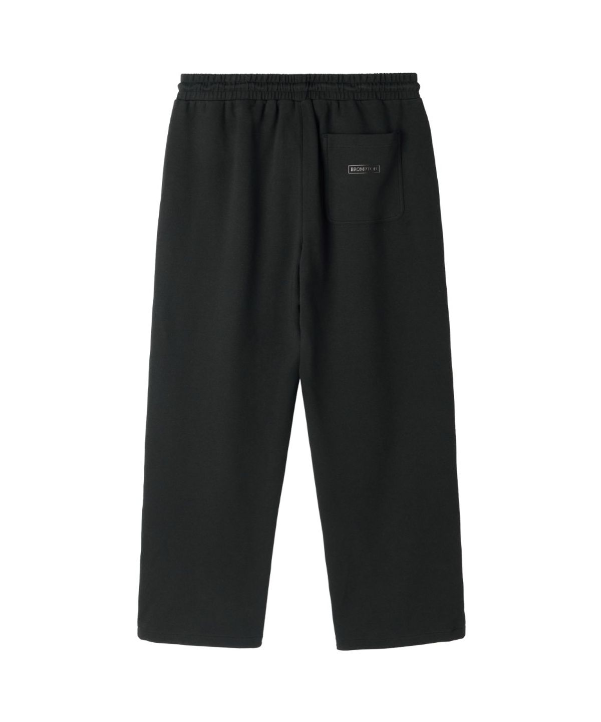 브롬톤 런던(BROMPTON LONDON) LOGO STRAIGHT SWEAT TROUSERS - BLACK (P263MPT163)