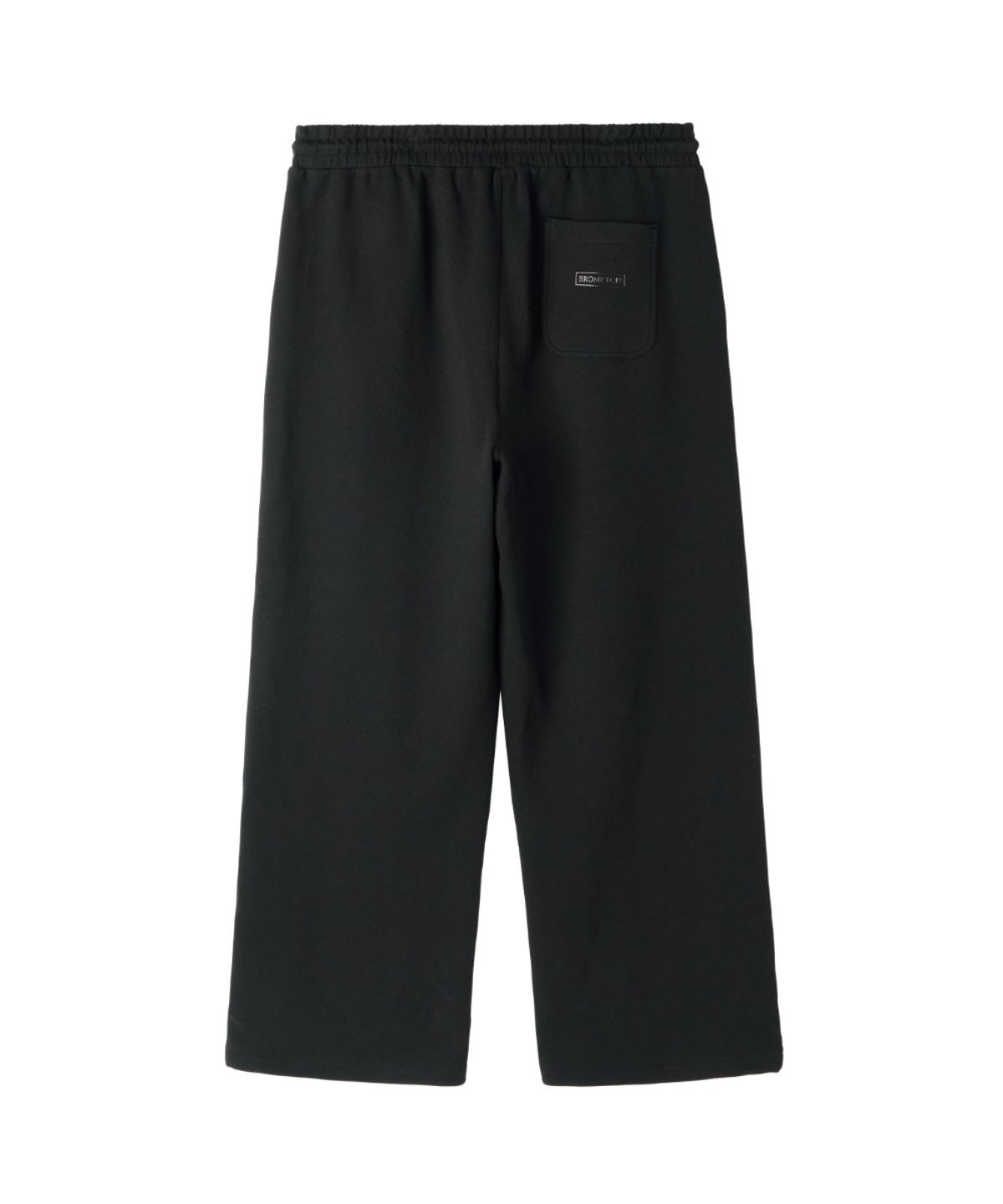 브롬톤 런던(BROMPTON LONDON) LOGO WIDE SWEAT TROUSERS - BLACK (P263UPT164)