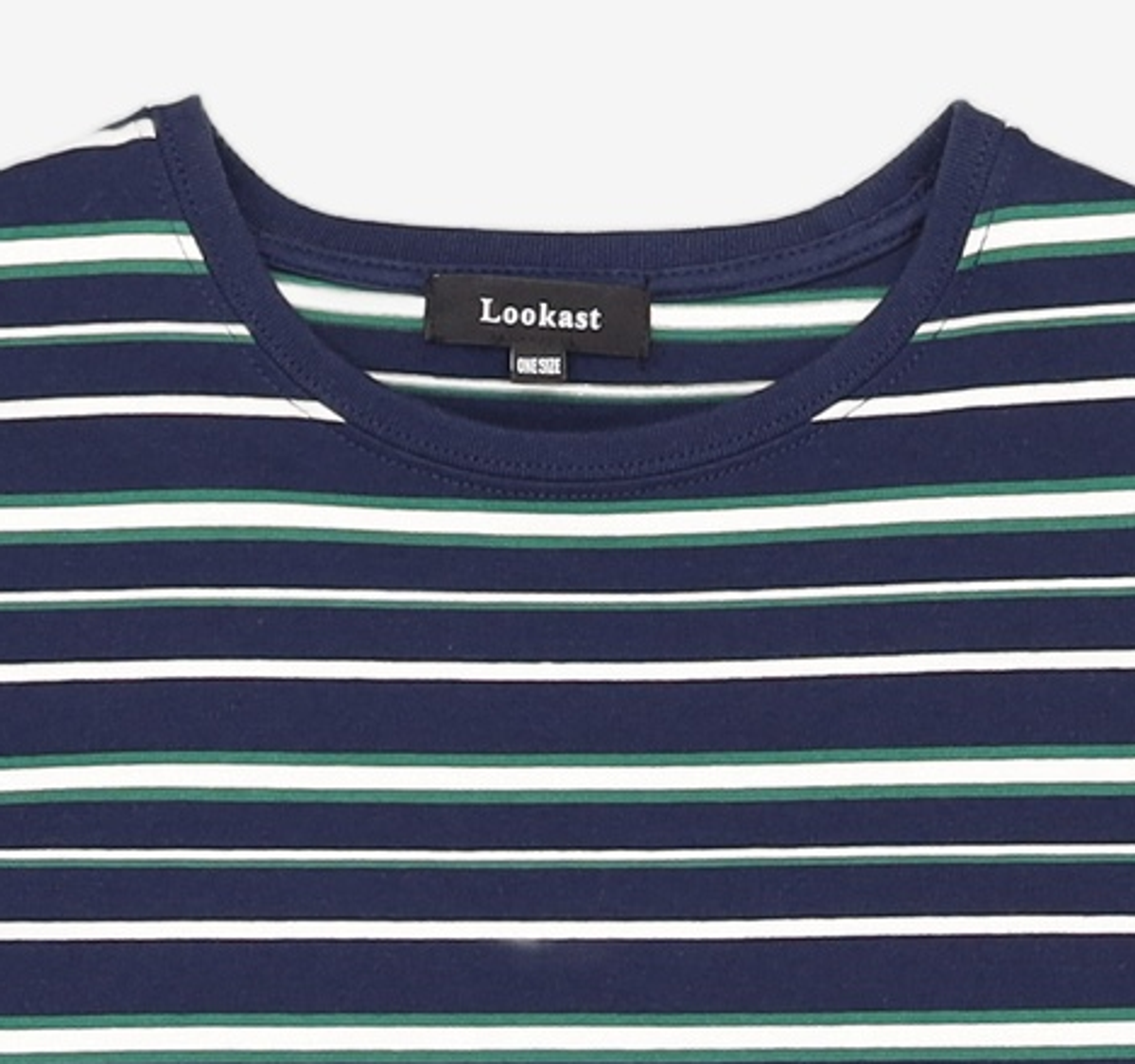 룩캐스트(LOOKAST) 보니 스트라이프 티셔츠_네이비 / BONY STRIPE T-SHIRT_NAVY ONE