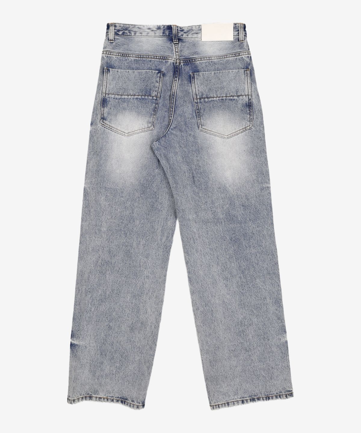 데케트(DECET) Mid Rise Wide Jeans DCPT027AshBlack 28