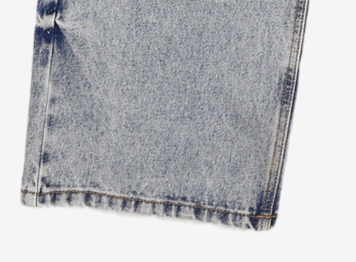 데케트(DECET) Mid Rise Wide Jeans DCPT027AshBlack 28